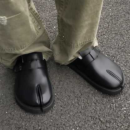 Lunovar™ Tabi Buckle Mules
