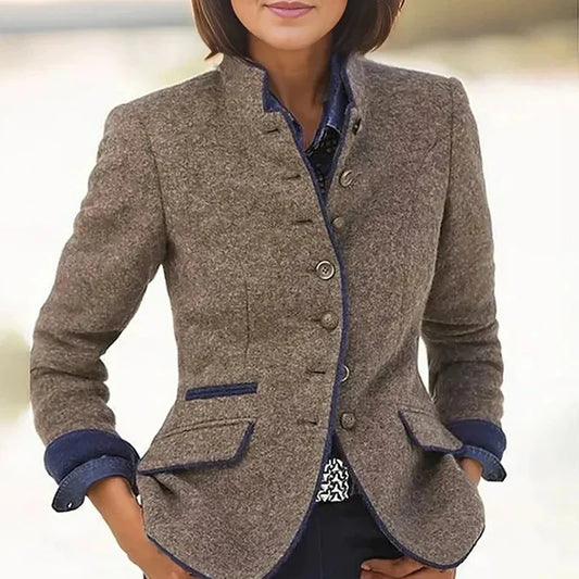 Sana | Elegante Korte Veste met Zakken