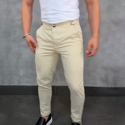 Heren Stretch Slim Fit Broek